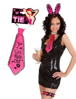 Roze Vrijgezellenfeest Stropdas Voor Volwassenen