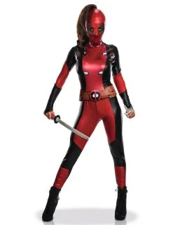 Sexy Deadpool™ Kostuum Voor Vrouwen