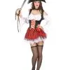 Sexy Piraten Outfit Met Tule Rok Voor Dames -Cosplay Kostuums Winkel sexy piraten kostuum voor dames