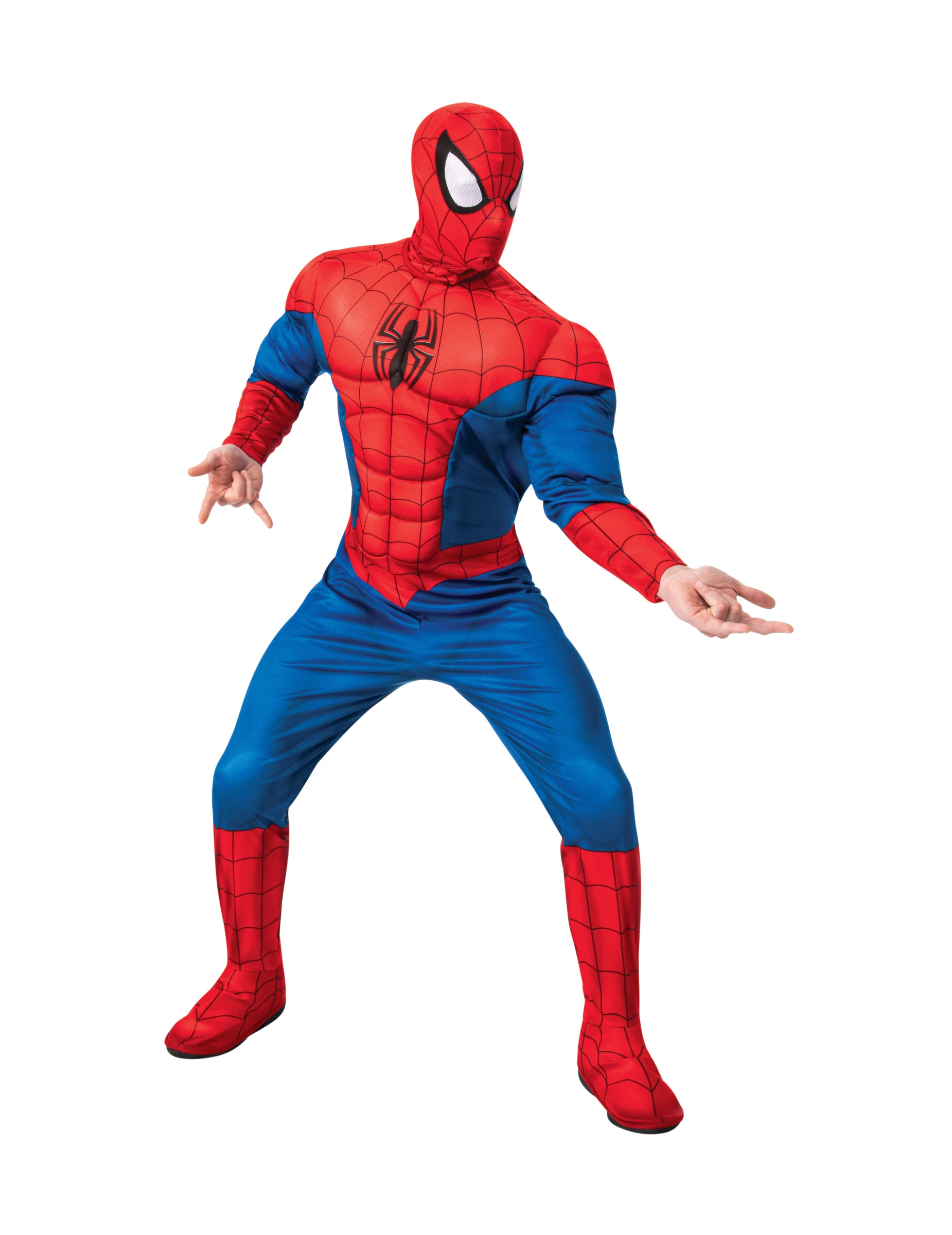 Spiderman™ Luxe Vermomming Voor Volwassenen 3 Spiderman™ Luxe Vermomming Voor Volwassenen