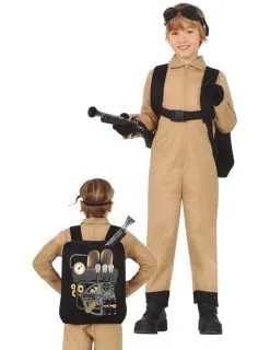 Spookvanger Vermomming Met Tas, Kind