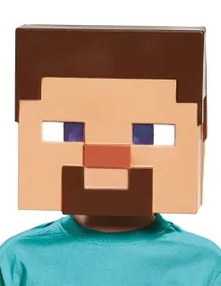 Steve Minecraft™ Masker Voor Kinderen
