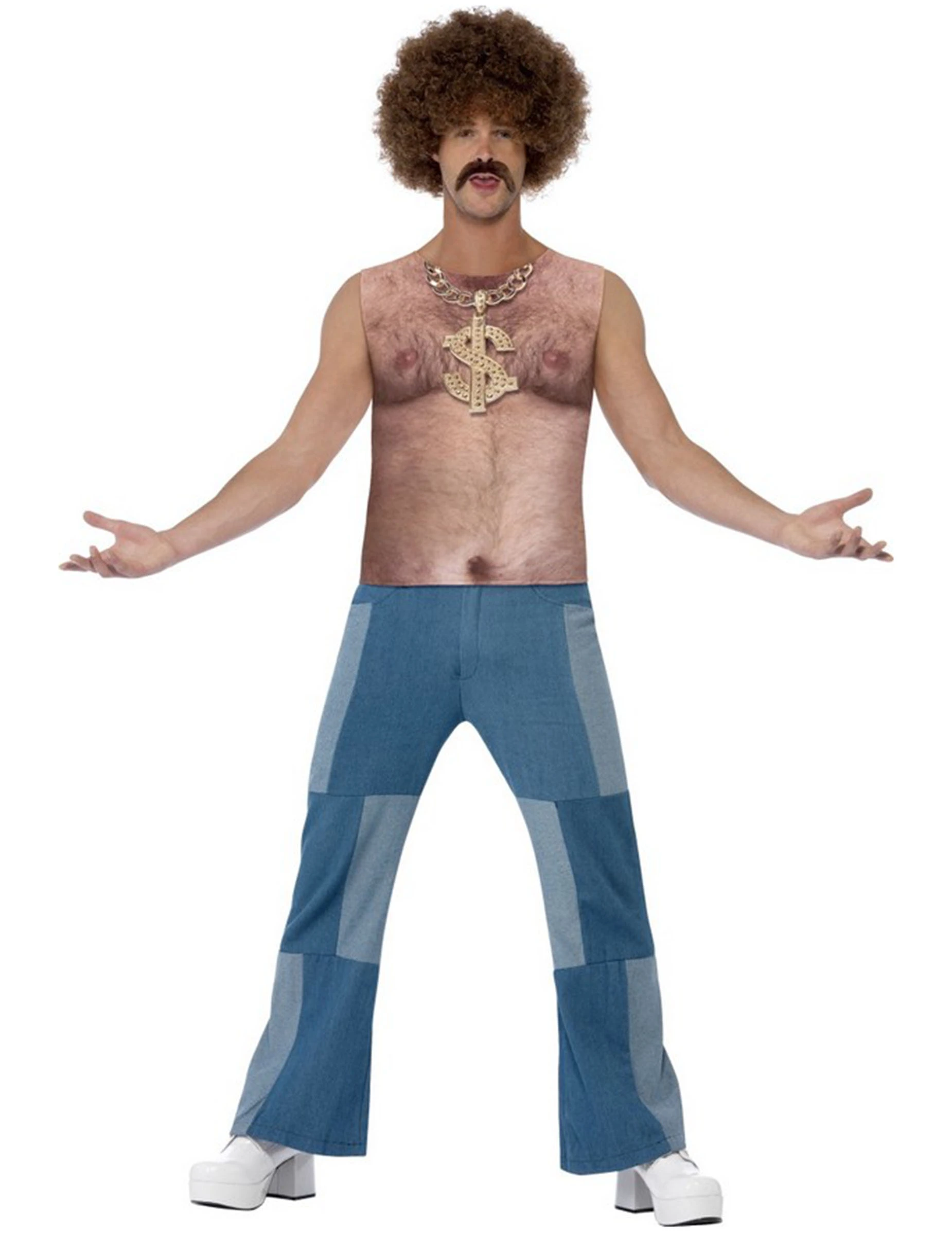 T-shirt Van Harige Borst Voor Volwassenen 3 T-shirt Van Harige Borst Voor Volwassenen