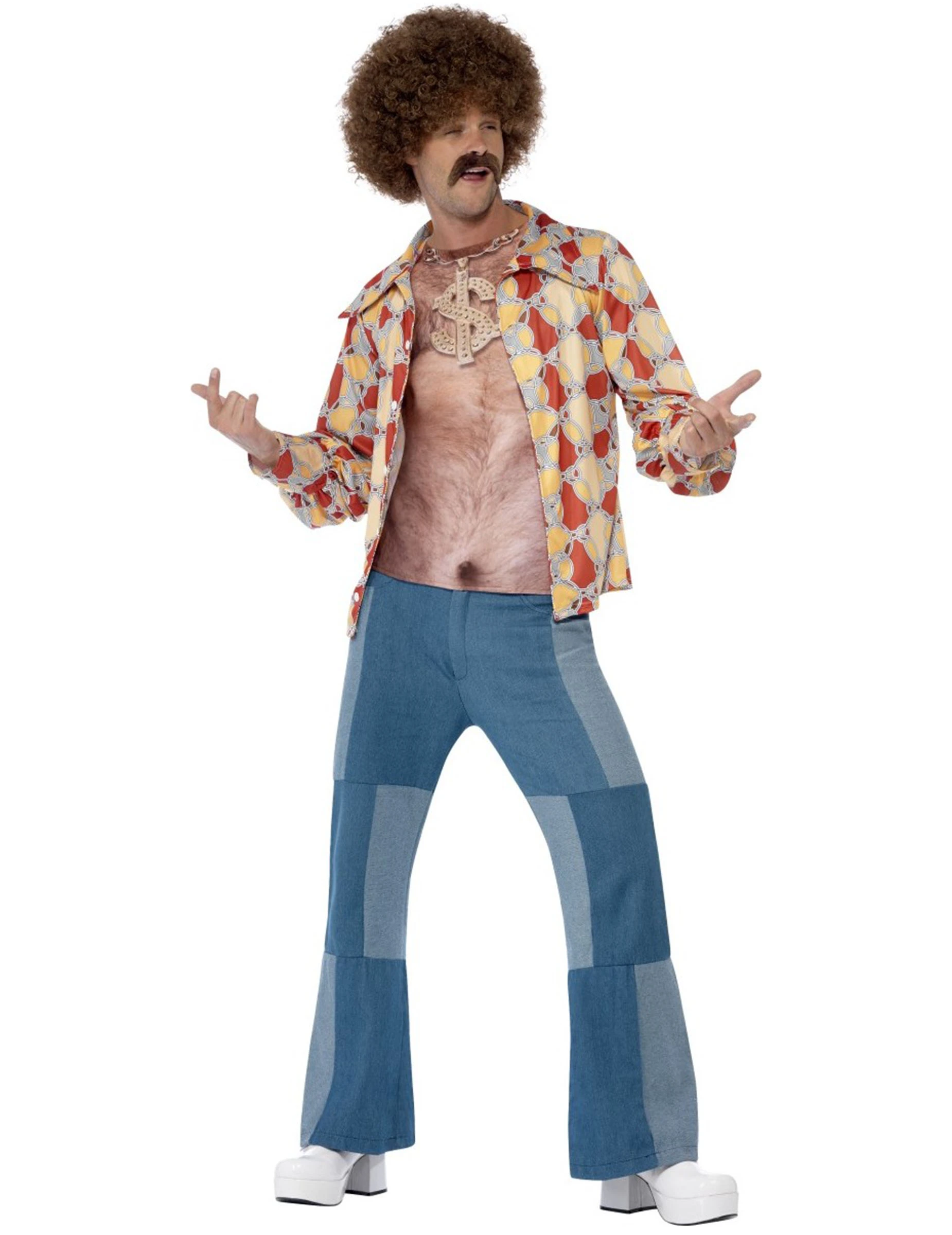 T-shirt Van Harige Borst Voor Volwassenen 4 T-shirt Van Harige Borst Voor Volwassenen - Afbeelding 2