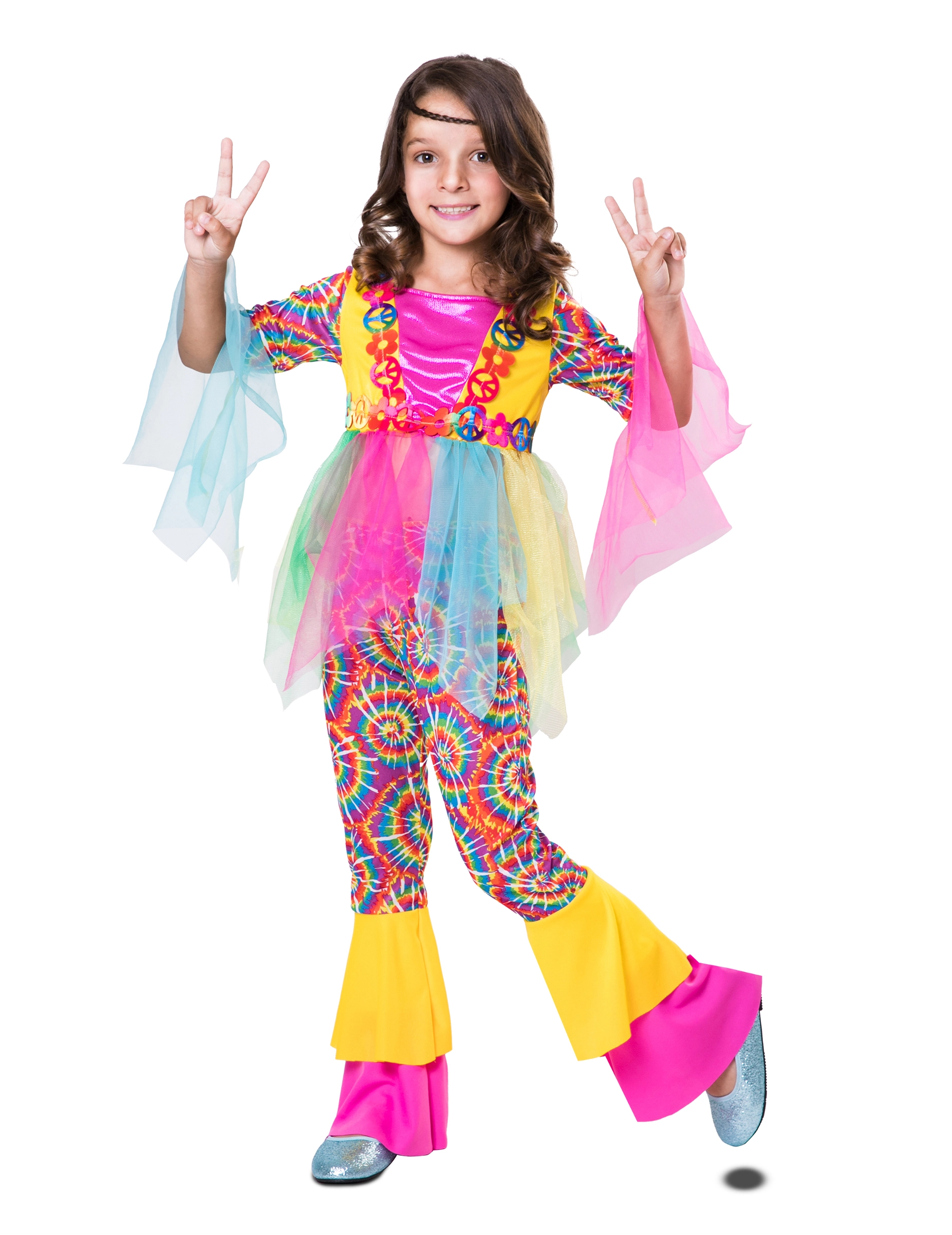 Tule Hippie Kostuum Voor Meisjes 3 Tule Hippie Kostuum Voor Meisjes