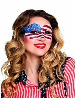 USA Masker Met Glitters Voor Vrouwen
