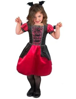 Vampieren-vleermuiskostuum Meisjes