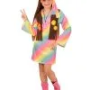 Veelkleurig Pastel Hippie Kostuum Voor Meisjes -Cosplay Kostuums Winkel veelkleurig pastel hippie kostuum voor meisjes