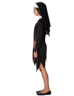 Vermomming Bebloede Non, Meisje 6 Vermomming Bebloede Non, Meisje -Cosplay Kostuums Winkel vermomming bebloede non meisje 2