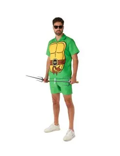 Volwassen Suitmeister ™ Ninja Turtle Zomerkostuum -Cosplay Kostuums Winkel volwassen suitmeister ninja turtle zomerkostuum 4
