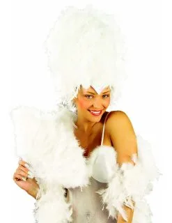 Waaier Met Witte Veren -Cosplay Kostuums Winkel waaier met witte veren 2