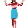 Waar Is Wally?™ Kostuum Voor Dames -Cosplay Kostuums Winkel waar is wally kostuum voor dames