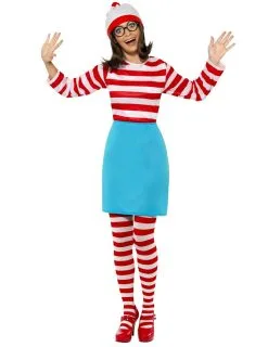 Waar Is Wally?™ Kostuum Voor Dames