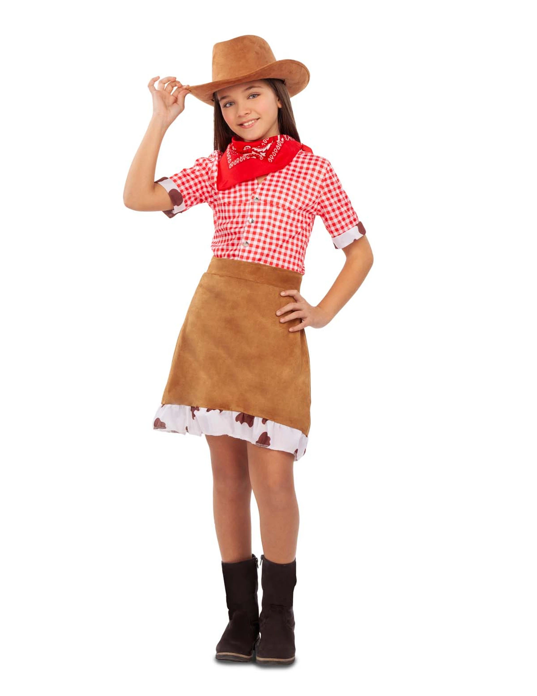 Wild West Cowgirl Kostuum Voor Meisjes 3 Wild West Cowgirl Kostuum Voor Meisjes