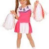Wit-roze Cheerleader Kostuum Voor Meisjes -Cosplay Kostuums Winkel wit roze cheerleader kostuum voor meisjes