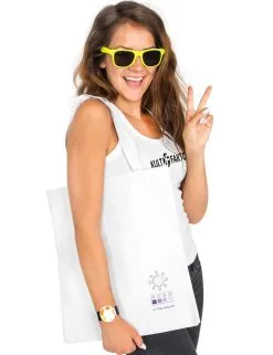 Witte UV-indicator Tas