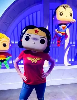 Wonder Woman Masker Funko Pop™ Volwassene -Cosplay Kostuums Winkel wonder woman masker funko pop volwassene 5