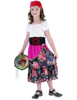 Zigeunerinnenkostuum Voor Kinderen