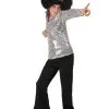 Zilverkleurig Disco Kostuum Voor Jongens 2 Zilverkleurig Disco Kostuum Voor Jongens -Cosplay Kostuums Winkel zilverkleurig disco kostuum voor jongens