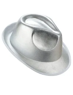 Zilverkleurige Deukhoed Voor Volwassenen