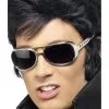 Zilverkleurige Elvis™-bril -Cosplay Kostuums Winkel zilverkleurige elvis bril