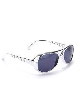 Zilverkleurige Ronde Bril Voor Volwassenen