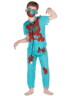 Zombie Dokter Outfit Voor Jongens