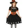 Zwart En Oranje Kleine Heks Kostuum Voor Meisjes -Cosplay Kostuums Winkel zwart en oranje kleine heks kostuum voor meisjes