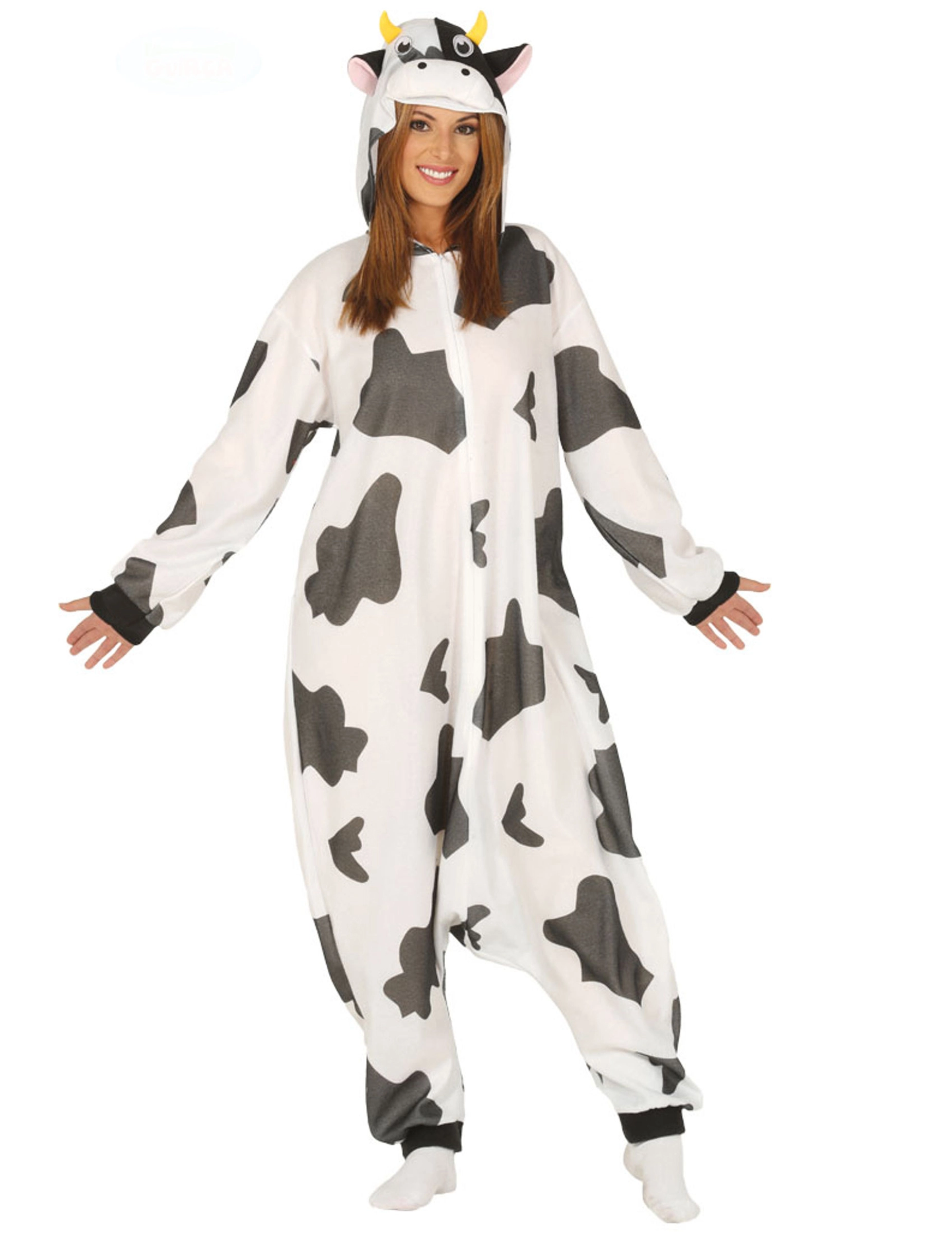 Zwart En Wit Gevlekt Koeienkostuum Voor Volwassenen 3 Zwart En Wit Gevlekt Koeienkostuum Voor Volwassenen