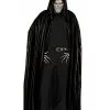 Zwarte Cape Met Capuchon Voor Volwassenen -Cosplay Kostuums Winkel zwarte cape met capuchon voor volwassenen