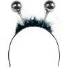Zwarte En Zilverkleurige Haarband Met Discoballen -Cosplay Kostuums Winkel zwarte en zilverkleurige haarband met discoballen