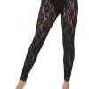 Zwarte Kanten Legging Voor Dames -Cosplay Kostuums Winkel zwarte kanten legging voor dames