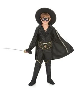 Zwarte Musketier Kostuum Voor Jongens