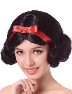 Zwarte Sprookjespruik Voor Volwassenen