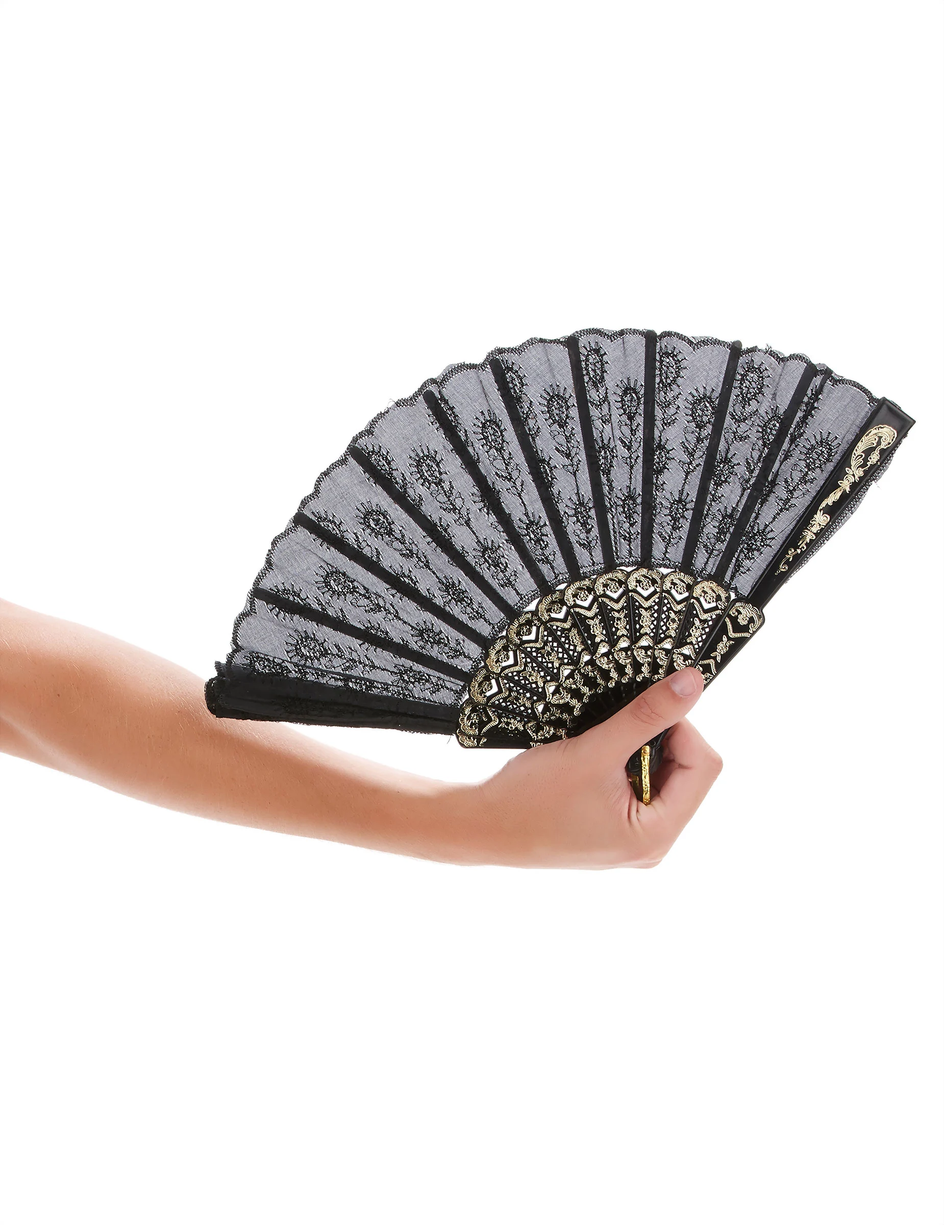 Zwarte Waaier 4 Zwarte Waaier - Afbeelding 2